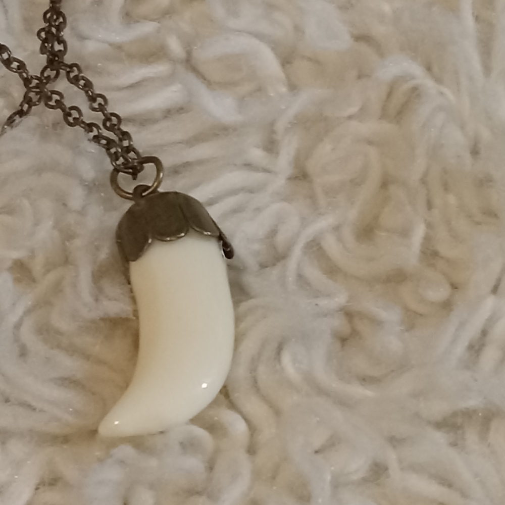 Silver Elephant Pendant Necklace - Picture 4 of 10